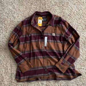 Carhartt Rugged-Flex Loose Fit Flannel Shirt